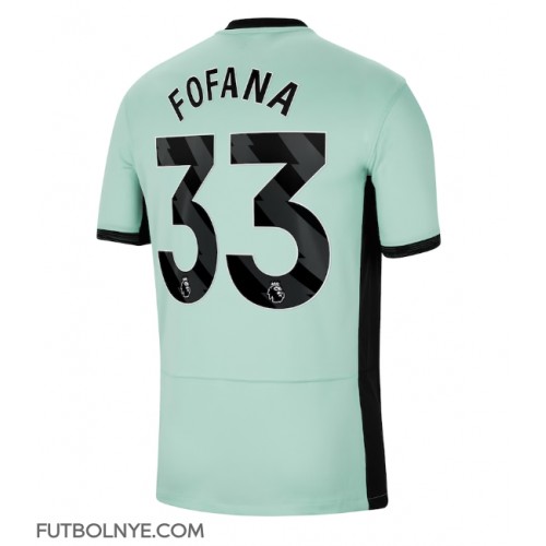 Camiseta Chelsea Wesley Fofana #33 Tercera Equipación 2023-24 manga corta
